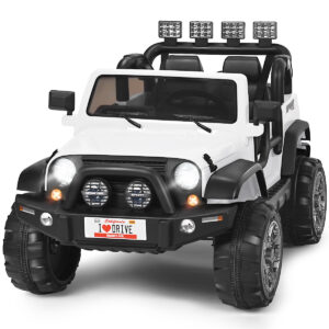 12V Elektroauto Kinderfahrzeug Auto mit 2 4G Fernbedienung ab 3 Jahren