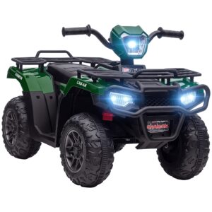 Elektro Kinderquad Elektro Quad mit LED Elektroauto Kinderfahrzeug Rot
