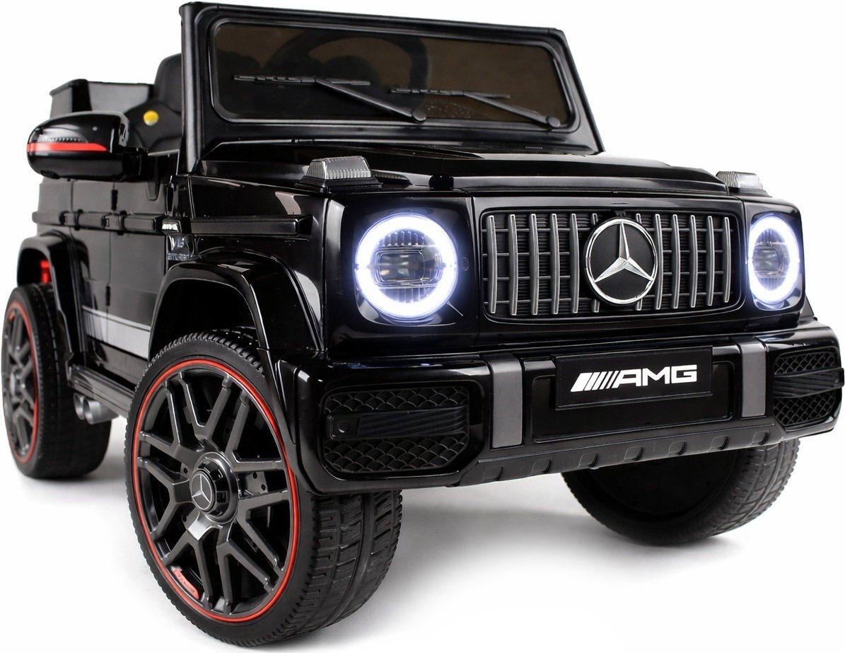 Mercedes G63 4x4 AMG 180W Bluetooth Kinderauto Kinderfahrzeug Elektroauto Rot