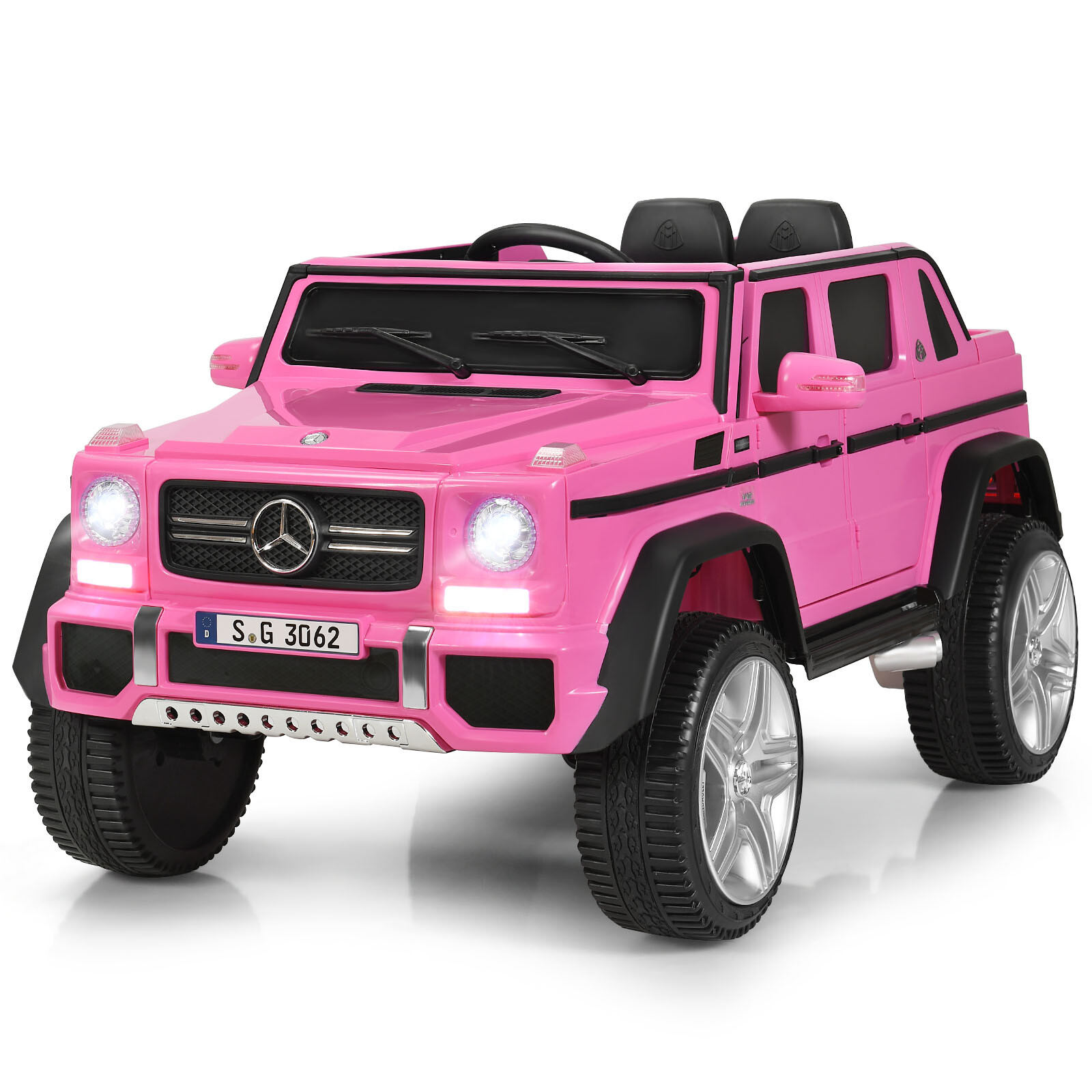 Mercedes Benz 12V Kinderauto Elektroauto + MP3 Musik& LED Kinderfahrzeug