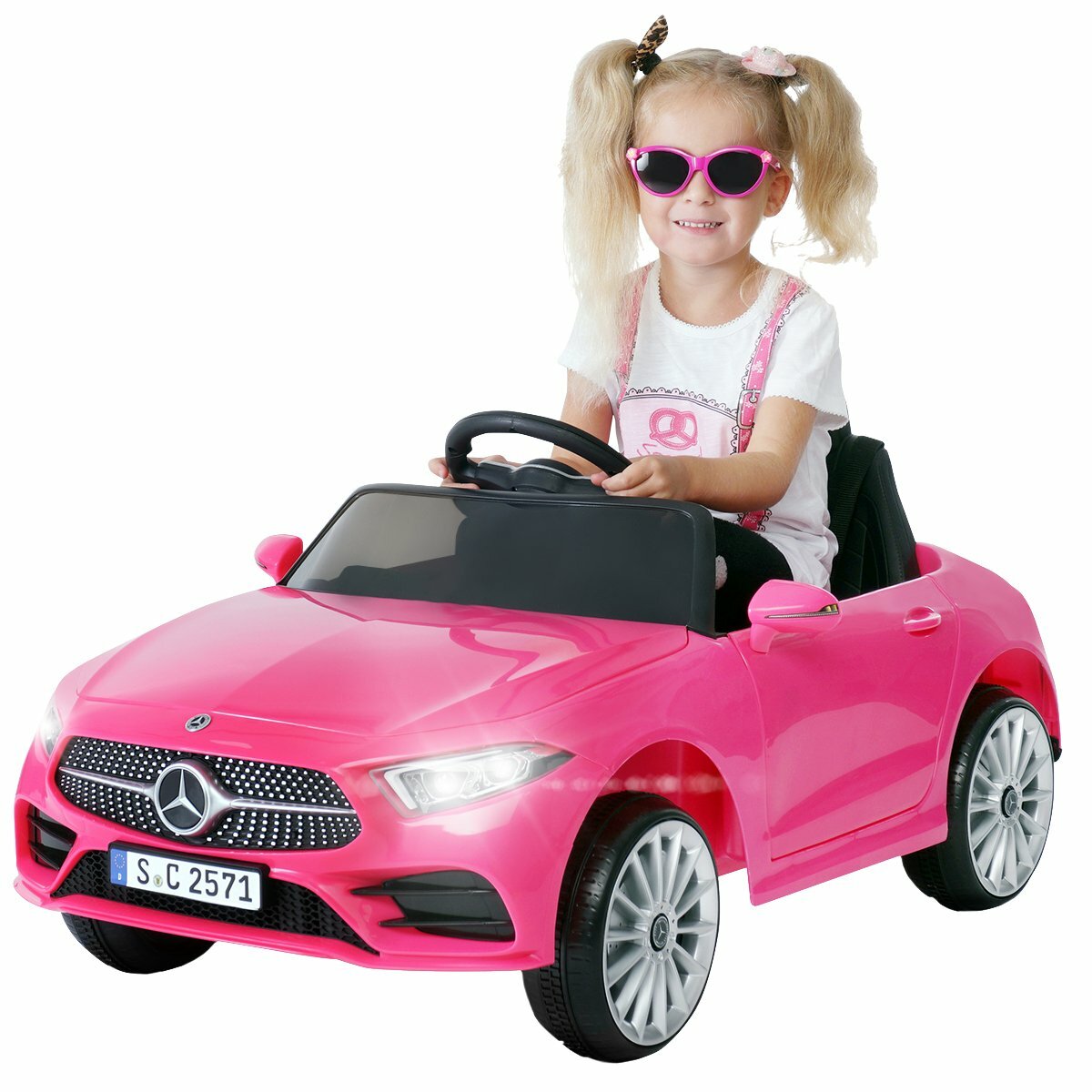 Mercedes Benz Coupe Kinder Elektroauto Kinderauto Elektrofahrzeug Kinderfahrzeug