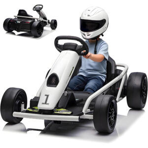 Elektrisches Kinderauto 24V 300W 6 18 Km/h Drift Modus Verstellbarer Sitz