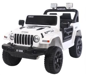 Jeep LT Off Road 4x4 4 Motoren Kinderauto Kinderfahrzeug Elektroauto Rot