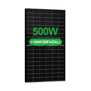 SAKETE Solarpanel 500W Bifazial +100W Solarmodul Doppelglas 600W