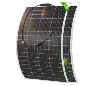 2X170W Flexibel Solarmodul Solarpanel Monokristallin Wohnmobil Balkonkraftwerk