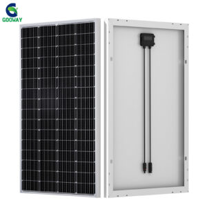 150Watt Solarpanel 0% MwSt.* 12V Polikristallin 150W Solarmodul 12Volt Garten