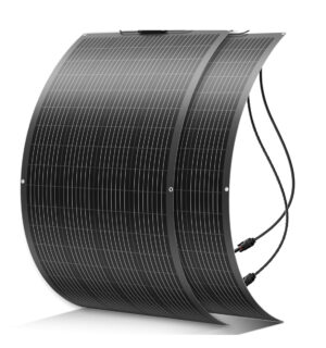 400W 200WX2 Flexibel Solarpanel Solarmodul Mono fr Wohnmobil Balkonkraftwerk