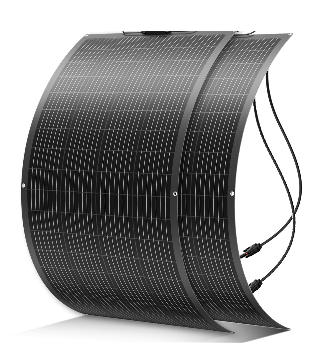 400W 200WX2 Flexibel Solarpanel Solarmodul Mono fr Wohnmobil Balkonkraftwerk