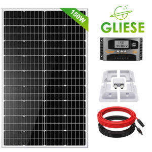 100W 300W 200W 400W Wohnmobil Set Solarmodul Solarpanel Mit Montage PV Halterung