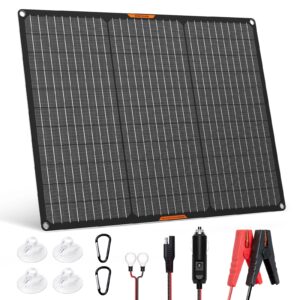 12V 30W 50W Solar Autobatterie Ladegerät Solarmodul Erhaltungsladung Solarpanel