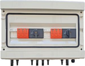 Solar PV Anschlusskasten Trennschalter T2 Überspannungsschutz DC 2 String 0%MwSt