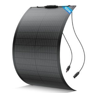 100W 12V Flexibel Solarmodul Solarpanel 100 Watt Mono Für Wohnmobil Camping Auto
