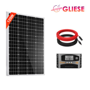 120W 240W 360W Solarmodul Solarpanel Kit 12V für Wohnwagen Wohnmobil Hausdach RV
