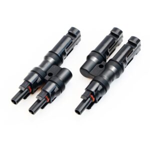 Y Stecker Abzweigbuchsen Set kompatibel mit gngigen Solarsteckern Solar Abzwe