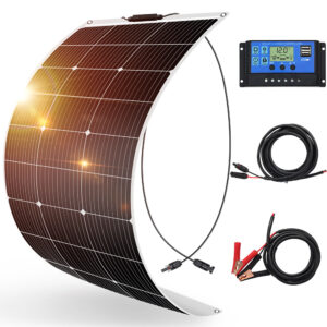 Flexibel 100W 200W 400W Solarpanel Kit für Wohnmobile Boote & Off Grid Anlagen
