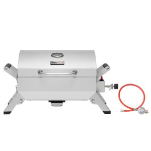 Royal Gourmet tragbarer Tischgasgrill 3 kw Edelstahl Gasgrill