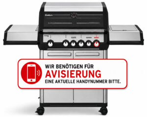Enders Monroe Pro 4 SIKR Turbo Gasgrill 800°C Backburner Seitenkocher Edelstahl