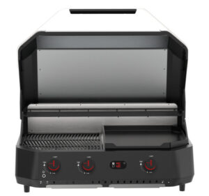 COZZE G 800 COMBO Plancha Grill 3 Brenner 2 in 1 Gasgrill mit Grillplatte B Ware