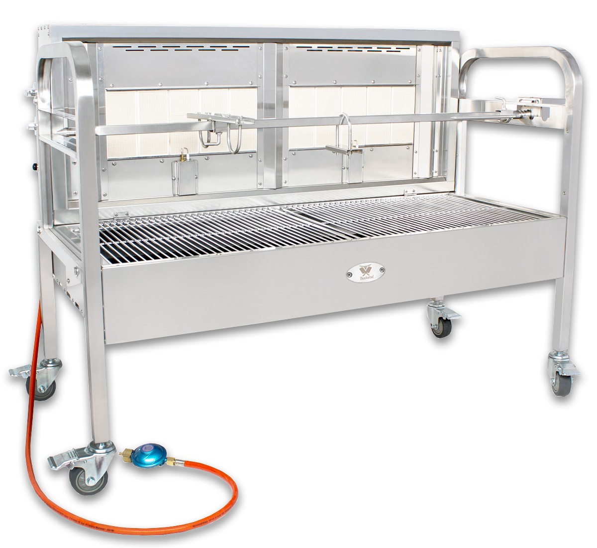 Spanferkelgrill Gasgrill Lammgrill BBQ Grill Grillwagen Barbecue Beeketal