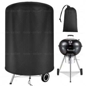 Kugelgrill Abdeckung BBQ Grill Abdeckhaube Rund Gasgrill Wasserdicht Staubdicht