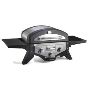 El Fuego® Gasgrill "Medison" silber/schwarz 2 Brenner Tischgrill BBQ Grillen