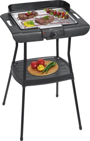 Clatronic Grill Elektrogrill BQS 3842 2in1 Stand Tischgrill innen außen