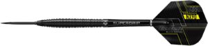 HARROWS Steeldarts NX90 Black Edition QUICK Point 90% Tungsten Darts Dart Set