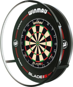 Winmau Plasma + Blade 6 + Catchring Dart Dartscheibe Dartboard Surround