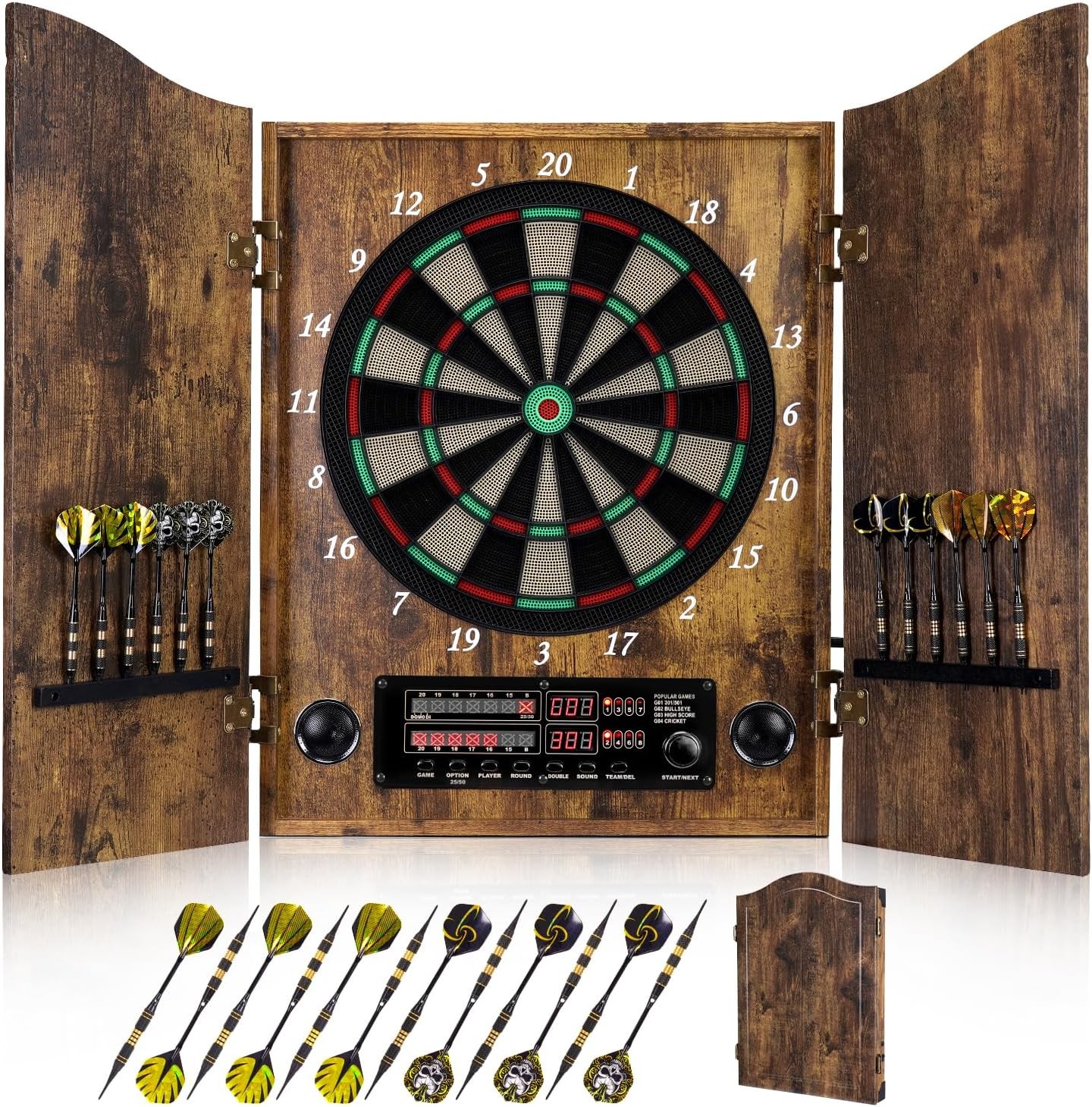 Elektronisch Dekoratives Elektronische Dartscheibe Schrank Set Profi E Dart