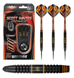 Winmau Darts Scott Waites Conversion Set Brass 19g 20g Steel+Soft Dart Pfeile