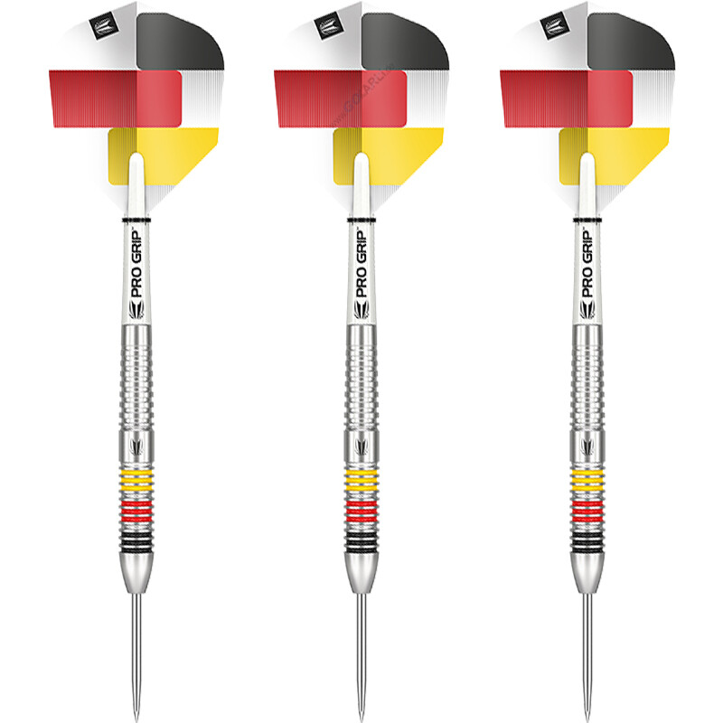 Target Steel Darts Gabriel Clemens German Giant 80% Tungsten Steeltip Dart Set