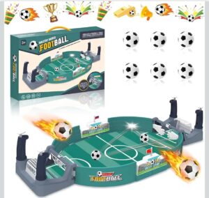 Tischfußballspiel Kinder Mit 6 Fußbälle Mini Tischkicker Fussball Neu/Ovp