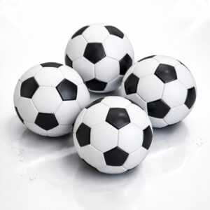 6 Stück Fußball Tischkicker Kickerbälle Fussball Ersatz Bälle DHL Sofort