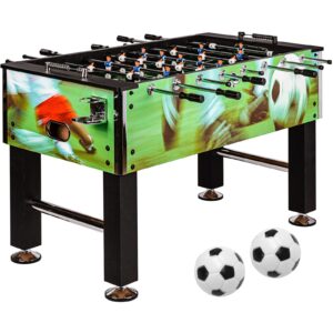 GAMES PLANET® Profi Tischfussball Leeds Kicker Soccer Print