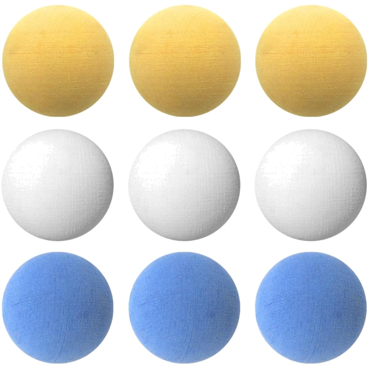 9 Profi Kickerbälle für Tischfußball Leise & Umweltfreundlich
