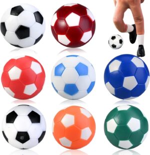 Mini Tischfußballbälle Durchmesser 8er Set Hochwertiges ABS Material