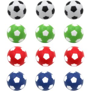 Tischfußball Kickerbälle 12er Set aus ABS für unvergessliche Spielerlebnisse