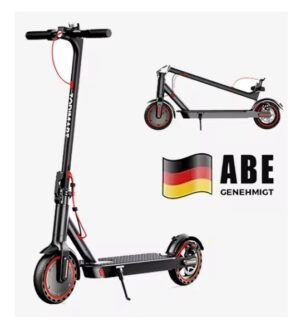 E Scooter T6 mit ABE 350W 36V/7 8Ah bis 35km 8 5Zoll Faltbar
