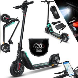 KESSER® E Scooter Straßenzulassung 10" Elektroroller 40km eScooter 120kg 20km/h