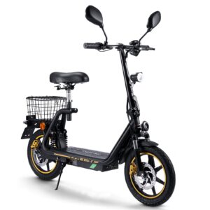 14 Zoll Elektroroller Mit Straßenzulassung & EEC 48V 13AH E Scooter TWOFISH M5