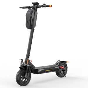 E Scooter mit Straßenzulassung faltbar 70 km Blinker App Steuerung Schwarz