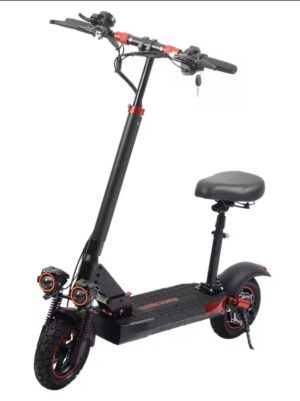 10 Zoll Elektroroller E Roller Faltbarer Off Road E Scooter 800W 48V 15Ah 45kmph