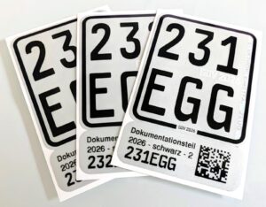 E Scooter Kennzeichen + Versicherung für z.B. Segway Ninebot Soflow Xiaomi