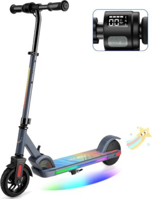 150W Kinder Elektroroller E Scooter Ab 6 Jahre LCD Display Klappbar Sicherheit