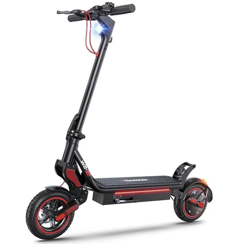 iScooter W8 Offroad Elektroroller 500W 40KM 9 3 Zoll Klappbar E Scooter mit APP