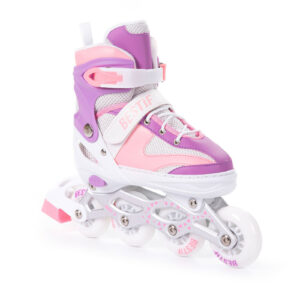 Inliner Kinder Damen Inlineskates 4in1 Schlittschuhe Verstellbare Rollschuhe