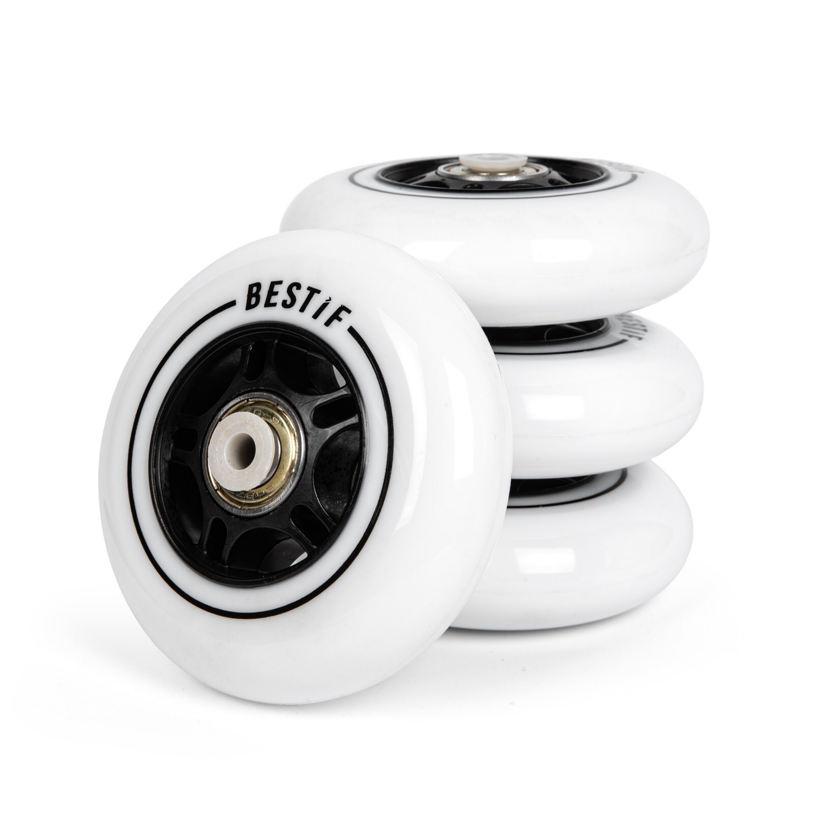 Inliner Rollen ABEC9 Kugellager Inlineskates Ersatzrollen Set Wheels 64