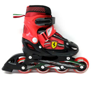 Ferrari Inline Skate verstellbare Kinder Inliner rot Gr. 30 33 Abec 5