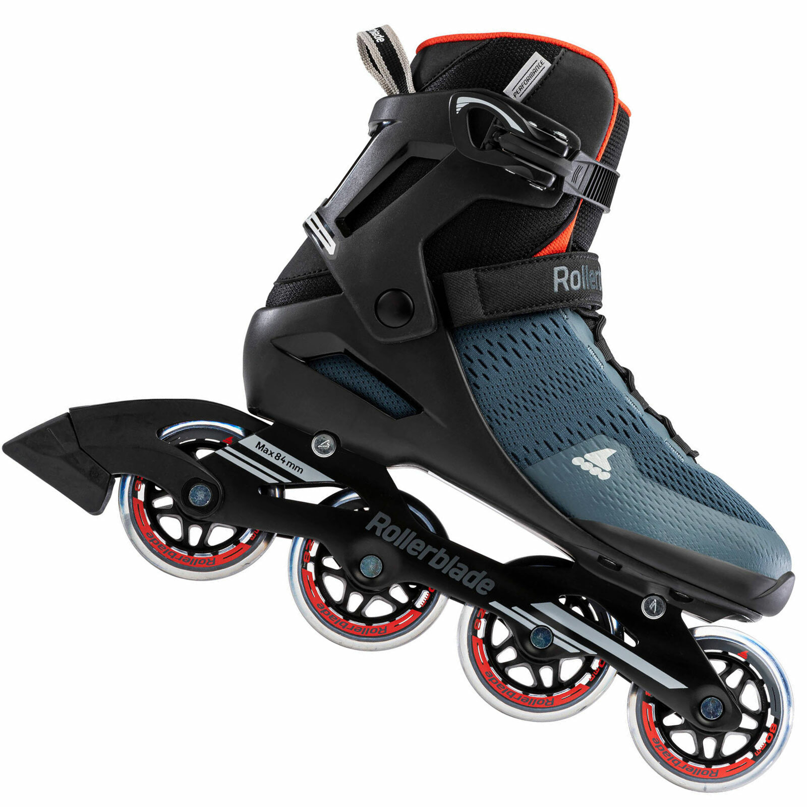 Rollerblade Sirio 80 Herren Fitness Skates Inlineskates Skates Inliner Blau
