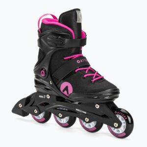 Damen Inlineskates Rollschuhe ATTABO Cyclone schwarz/rosa EU 36 Fitness Skates